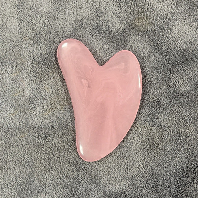 Gua Sha | Heart Shape SPA Massage Beeswax  Scraper